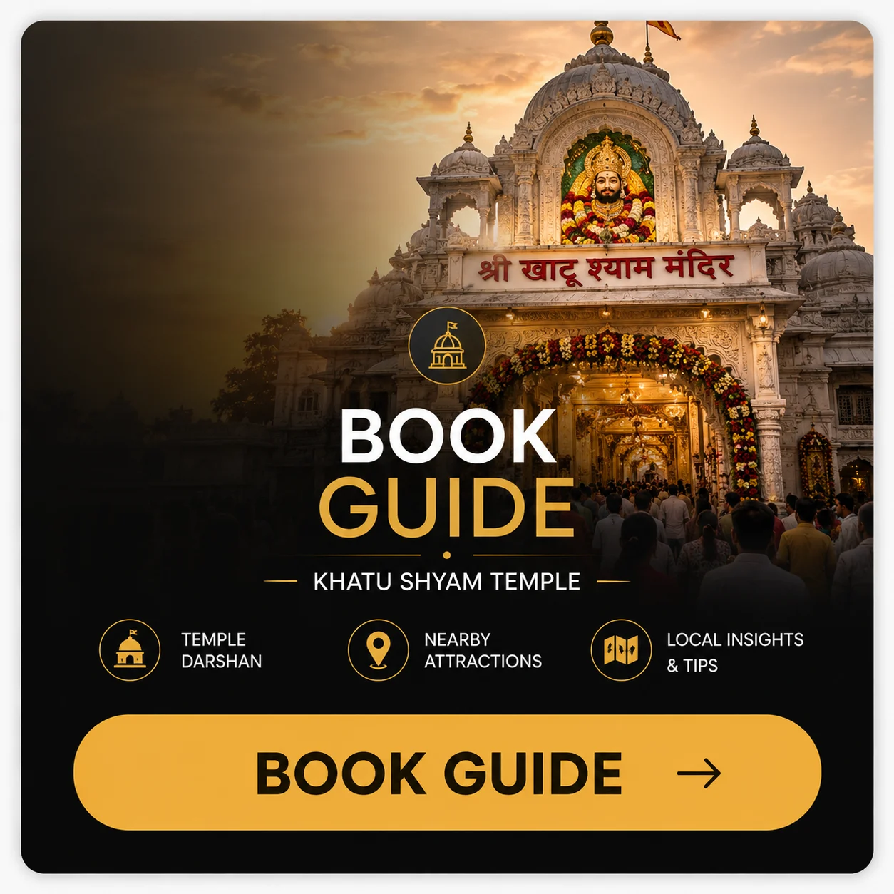 Darshan Guide (Designed Image)